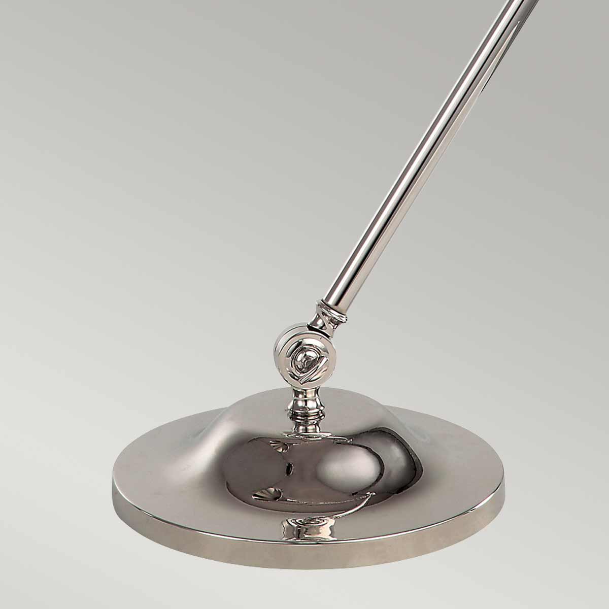 Elstead Provence Desk Lamp in Polished Nickel