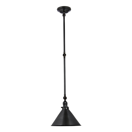 Elstead Provence 1 Light Adjustable Pendant/Wall Light in Old Bronze