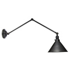 Elstead Provence 1 Light Adjustable Pendant/Wall Light in Old Bronze
