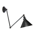 Elstead Provence 1 Light Adjustable Pendant/Wall Light in Old Bronze