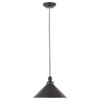 Elstead Provence 1 Light Pendant Light in Old Bronze