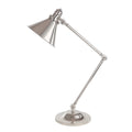 Elstead Provence Desk Lamp in Polished Nickel