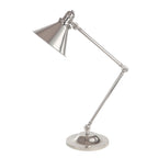 Elstead Provence Desk Lamp in Polished Nickel