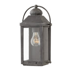 Quintiesse Anchorage Single Wall Lantern Aged Zinc