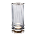 Quintiesse Arno Table Lamp Polished Nickel Smoked Glassware