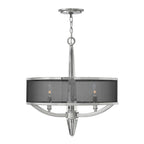Quintiesse Ascher 3 Light Pendant Light Polished Nickel