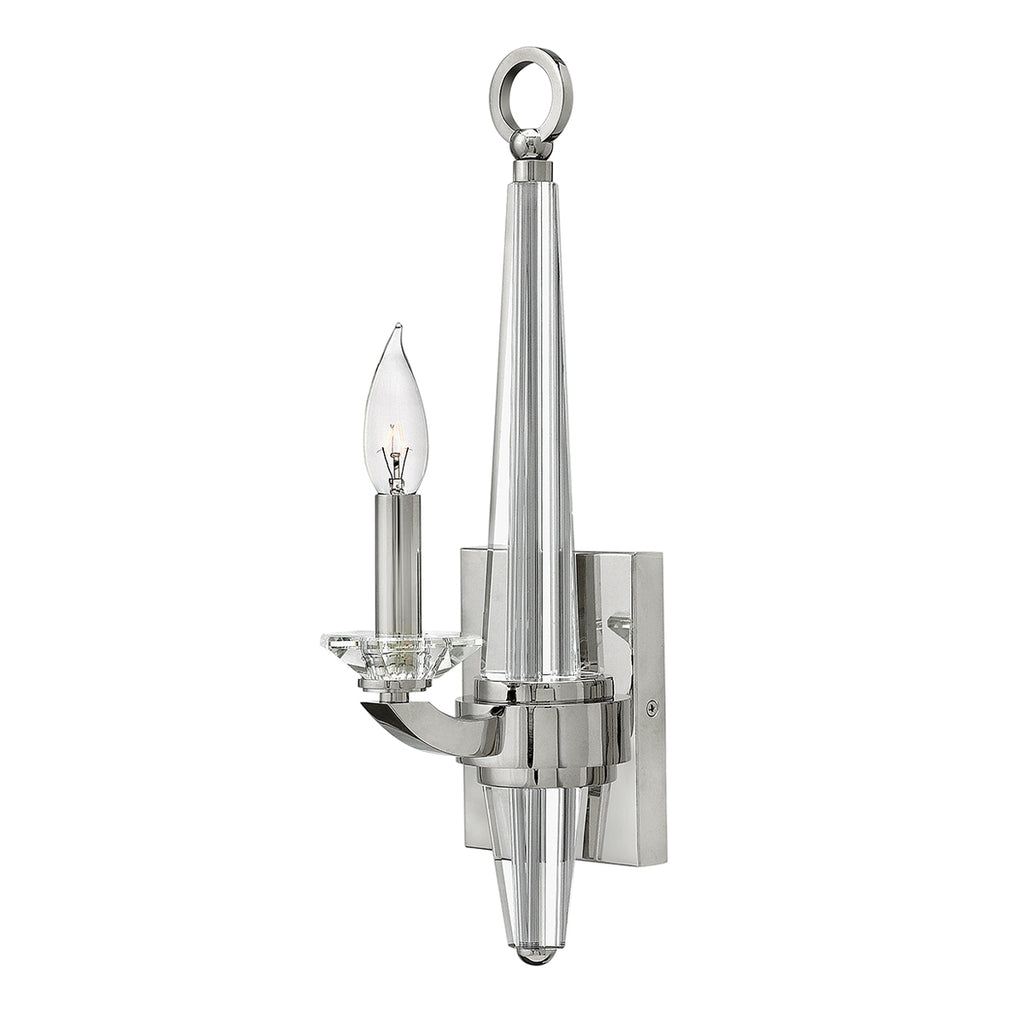 Quintiesse Ascher Wall Light Polished Nickel