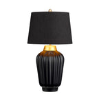 Quintiesse Bexley Table Lamp Black Brushed Brass