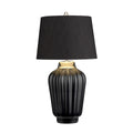 Quintiesse Bexley Table Lamp Black Polished Nickel