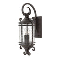 Hinkley Casa 2 Light Wall Lantern in Olde Black