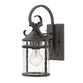 Hinkley Casa 1 Light Wall Lantern in Olde Black