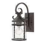 Hinkley Casa 1 Light Wall Lantern in Olde Black