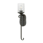 Hinkley Casa Single Wall Light in Olde Black