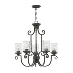 Hinkley Casa 5 Light Chandelier in Olde Black