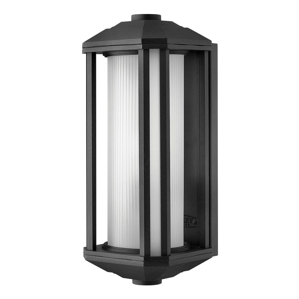 Quintiesse Castelle Medium Wall Lantern Black
