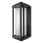 Quintiesse Castelle Medium Wall Lantern Black