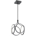 Quintiesse Ciri LED Pendant  in Matte Black