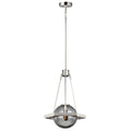 Quintiesse Harper 1 Light Pendant Light Polished Nickel