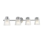 Quintiesse Hudson 4 Light Wall Bracket Polished Chrome