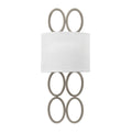Hinkley Jules 2 Light Wall Light in Brushed Nickel