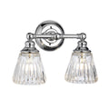 Quintiesse Keynes 2 Light Wall Light Polished Chrome