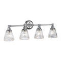 Quintiesse Keynes 4 Light Wall Light Polished Chrome