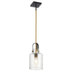 Quintiesse Kitner Pendant  in Natural Brass
