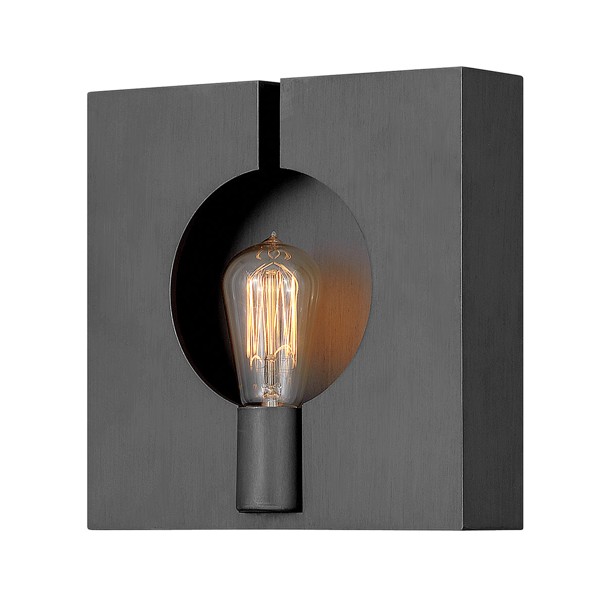 Quintiesse Ludlow Wall Light Wall Bracket Brushed Graphite