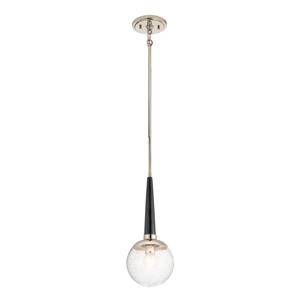 Quintiesse Marilyn 1 Light Pendant Light Polished Nickel