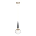 Quintiesse Marilyn 1 Light Pendant Light Polished Nickel