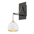 Quintiesse Nula Wall Light Shell White Luxe Gold
