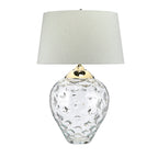 Quintiesse Samara Large Table Lamp Clear Glass