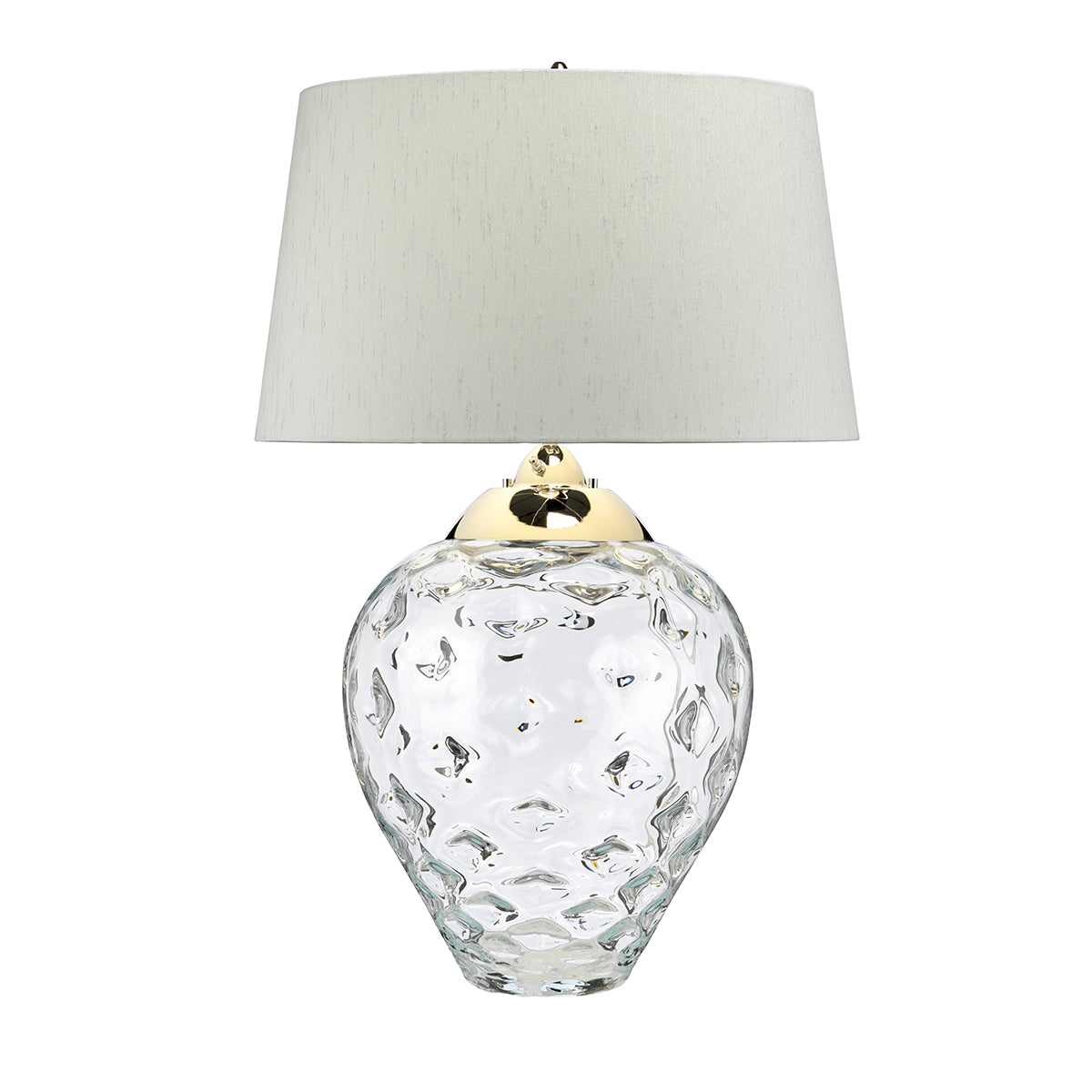Quintiesse Samara Large Table Lamp Clear Glass
