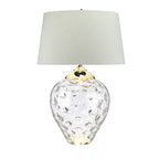 Quintiesse Samara Large Table Lamp Clear Glass