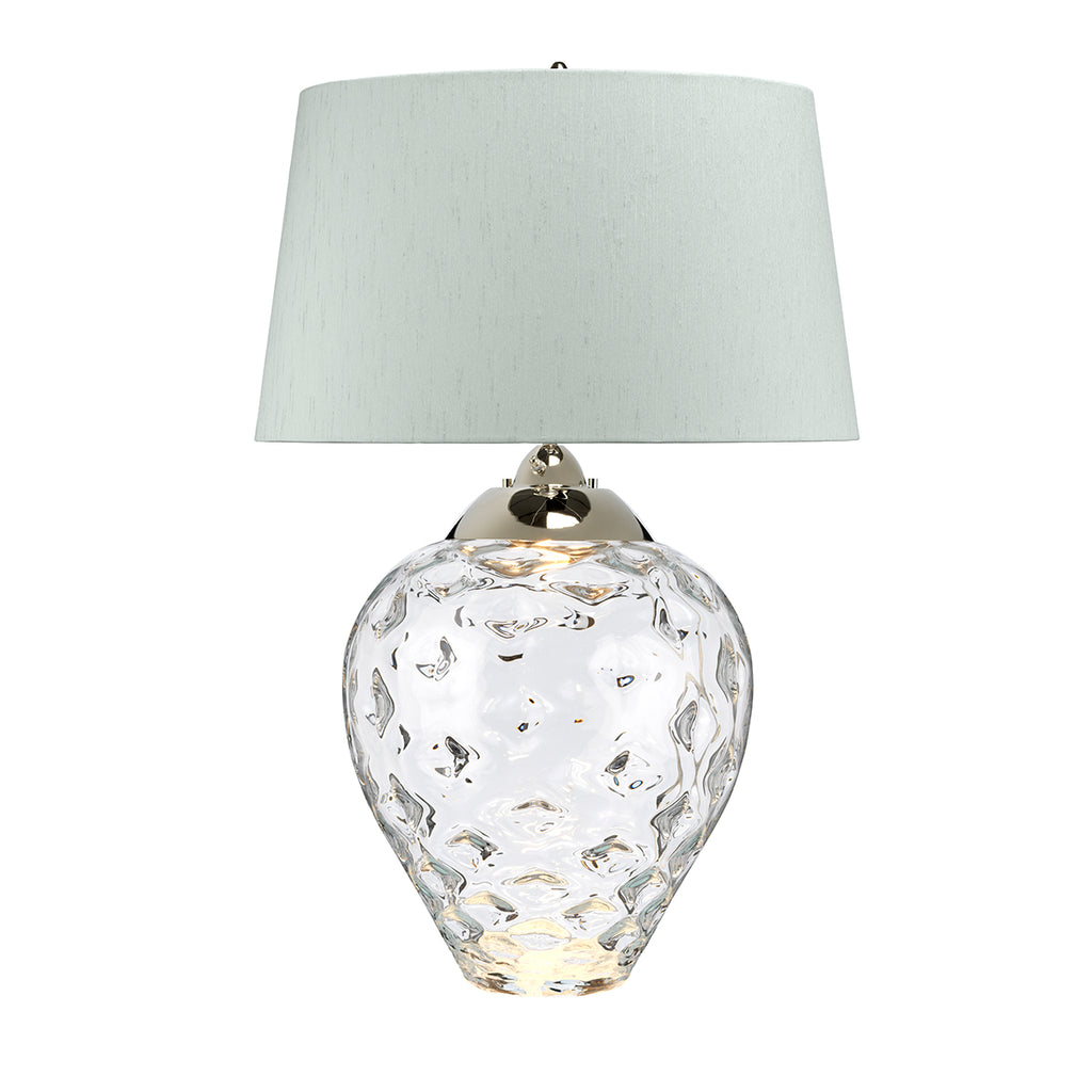 Quintiesse Samara Large Table Lamp Clear Glass