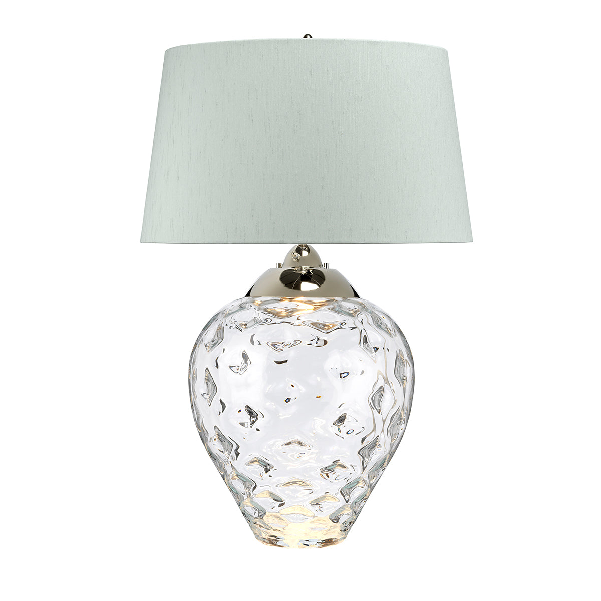 Quintiesse Samara Large Table Lamp Clear Glass
