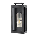 Quintiesse Sutcliffe 1 Light Wall Lantern Antique Nickel