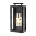 Quintiesse Sutcliffe 1 Light Wall Lantern Antique Nickel