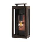 Quintiesse Sutcliffe Wall Lantern Oil Rubbed Bronze Copper