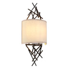 Elstead Taiko 2 Light Wall Light in Olde Bronze