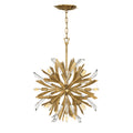 Quintiesse Vida 13 Light Small Pendant Light Burnished Gold