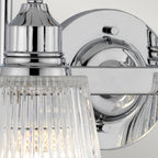 Quintiesse Addison 2 Light Wall Light Polished Chrome