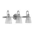 Quintiesse Addison 3 Light Wall Light Polished Chrome