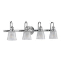 Quintiesse Addison 4 Light Wall Light Polished Chrome