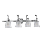 Quintiesse Addison 4 Light Wall Light Polished Chrome