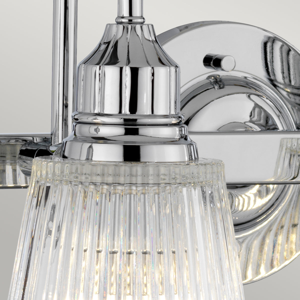 Quintiesse Addison 4 Light Wall Light Polished Chrome