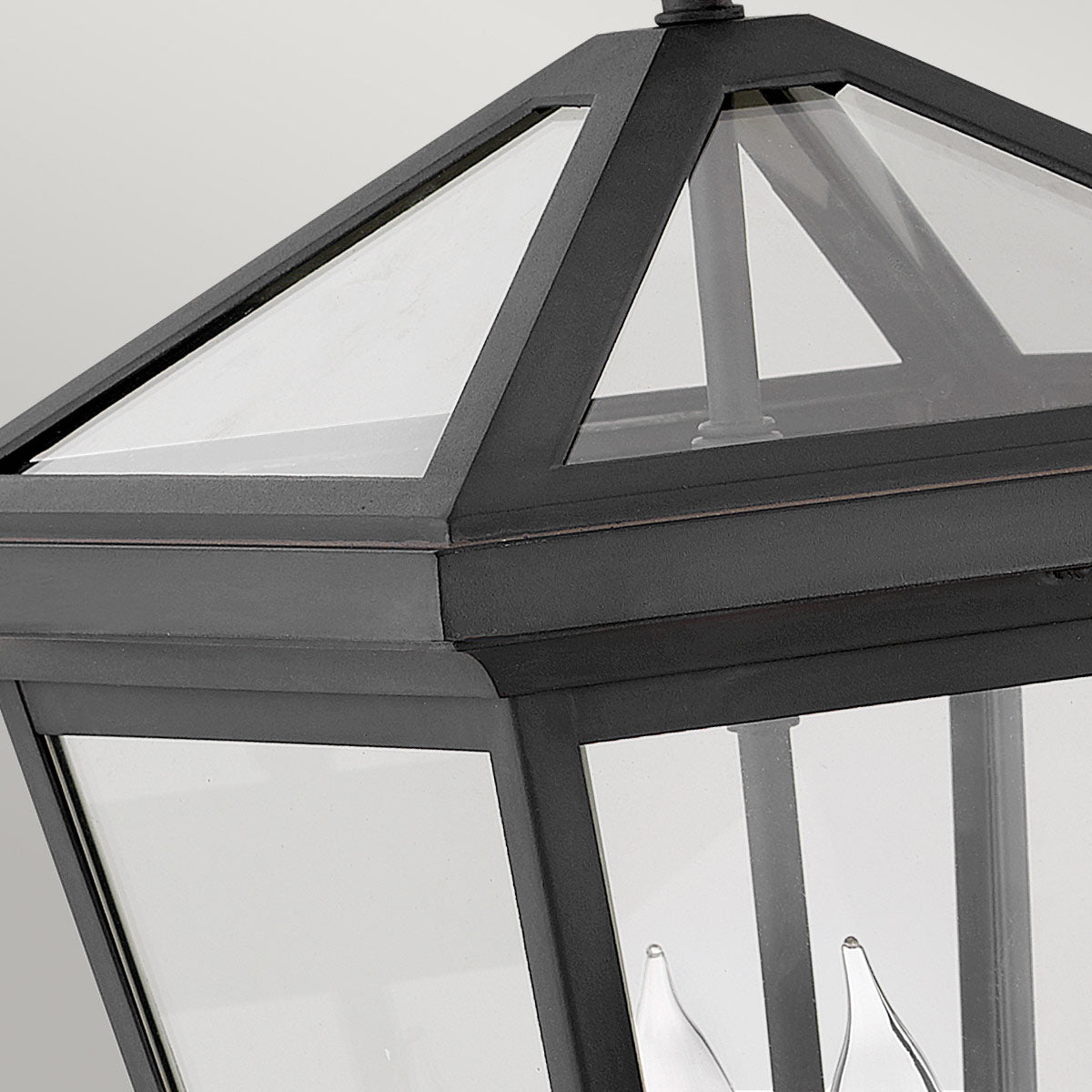 Quintiesse Alford Place Outdoor 2 Light Medium Wall Lantern in Museum Black