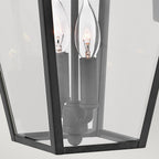 Quintiesse Alford Place Outdoor 2 Light Medium Wall Lantern in Museum Black