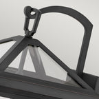 Quintiesse Alford Place Outdoor 2 Light Medium Wall Lantern in Museum Black
