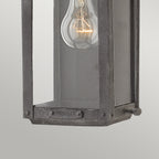 Quintiesse Anchorage Single Wall Lantern Aged Zinc